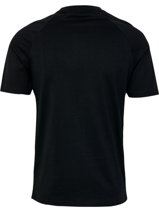 hmlLGC KAI REGULAR HEAVY T-SHIRT, BLACK, packshot