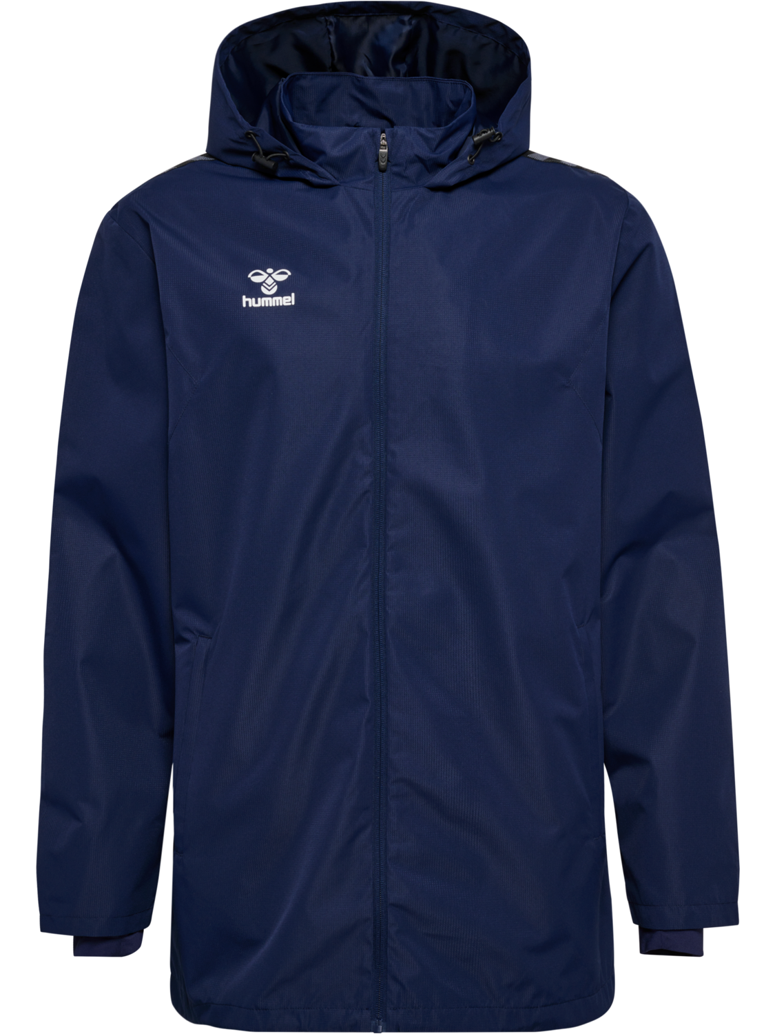 hmlAUTHENTIC ALL WEATHER JACKET, MARINE, packshot