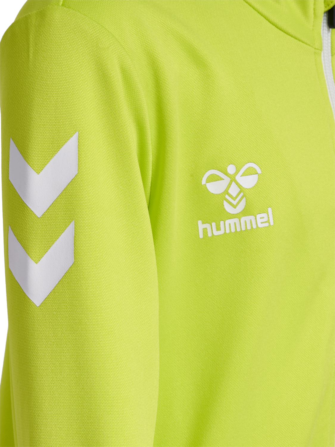 hmlLOGO SUIT KIDS, LIME PUNCH/MARINE, packshot