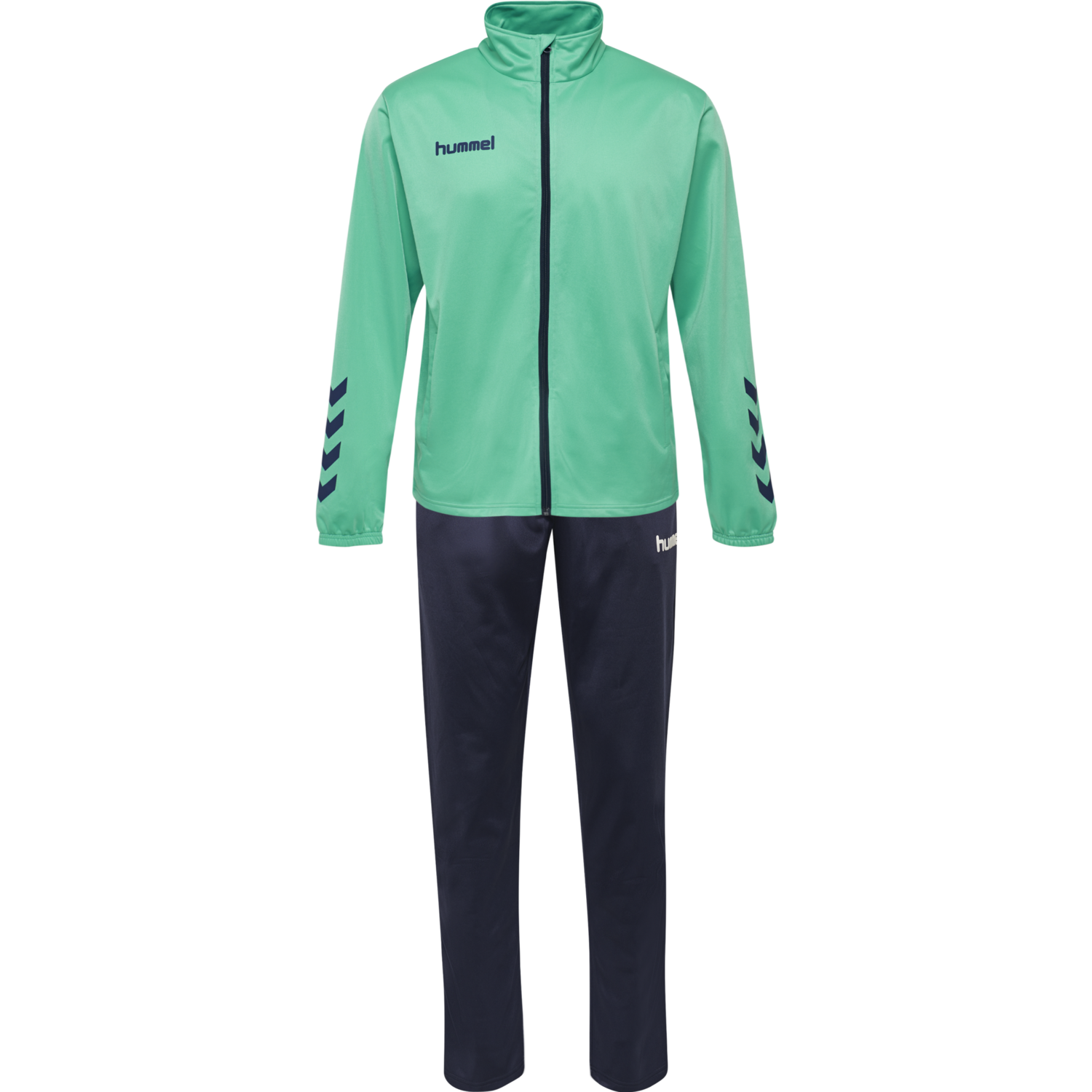 hmlPROMO KIDS POLY SUIT, ATLANTIS/MARINE, packshot