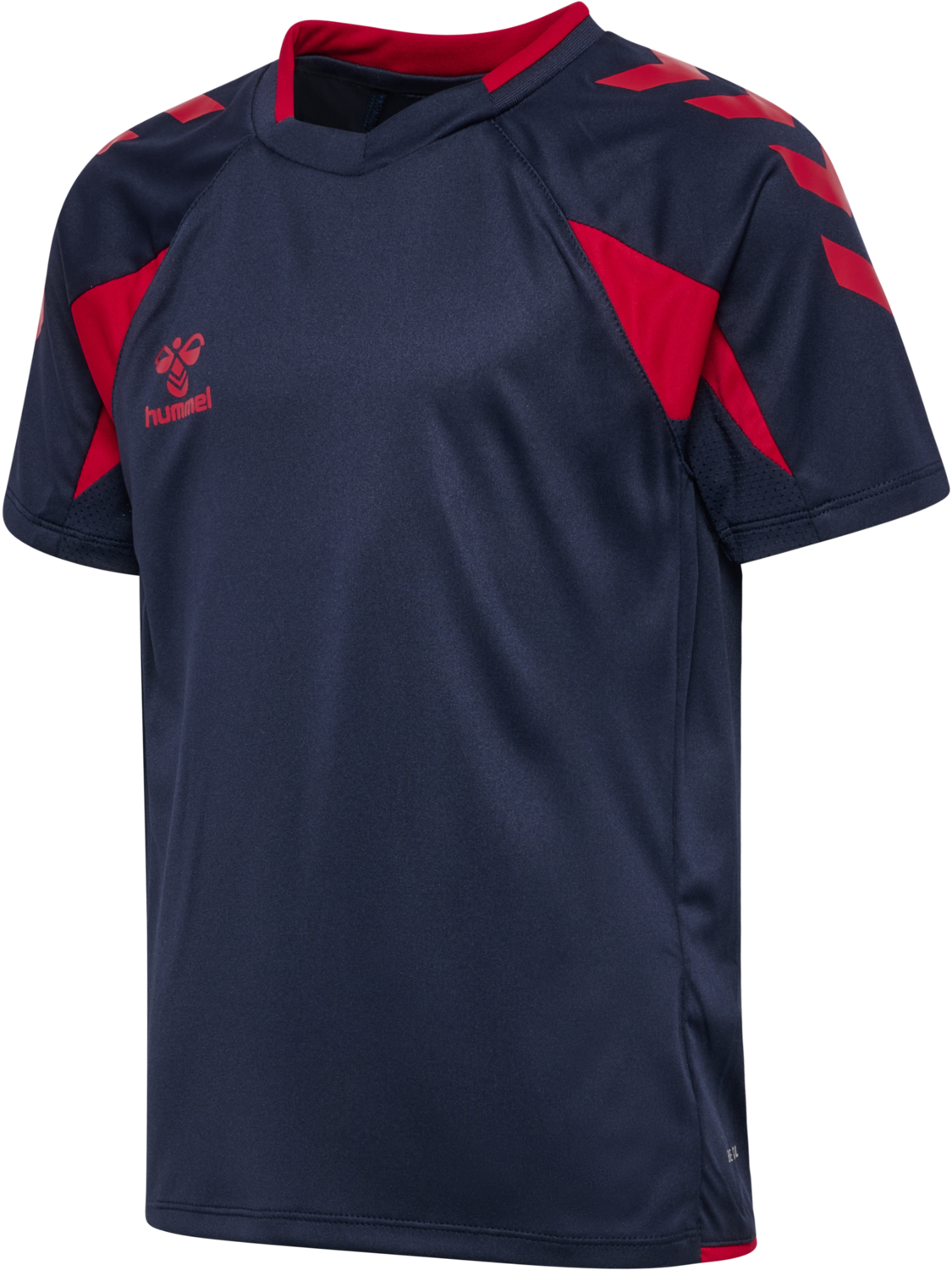 hmlCORE 2.0 JERSEY S/S KIDS, MARINE/TRUE RED, packshot