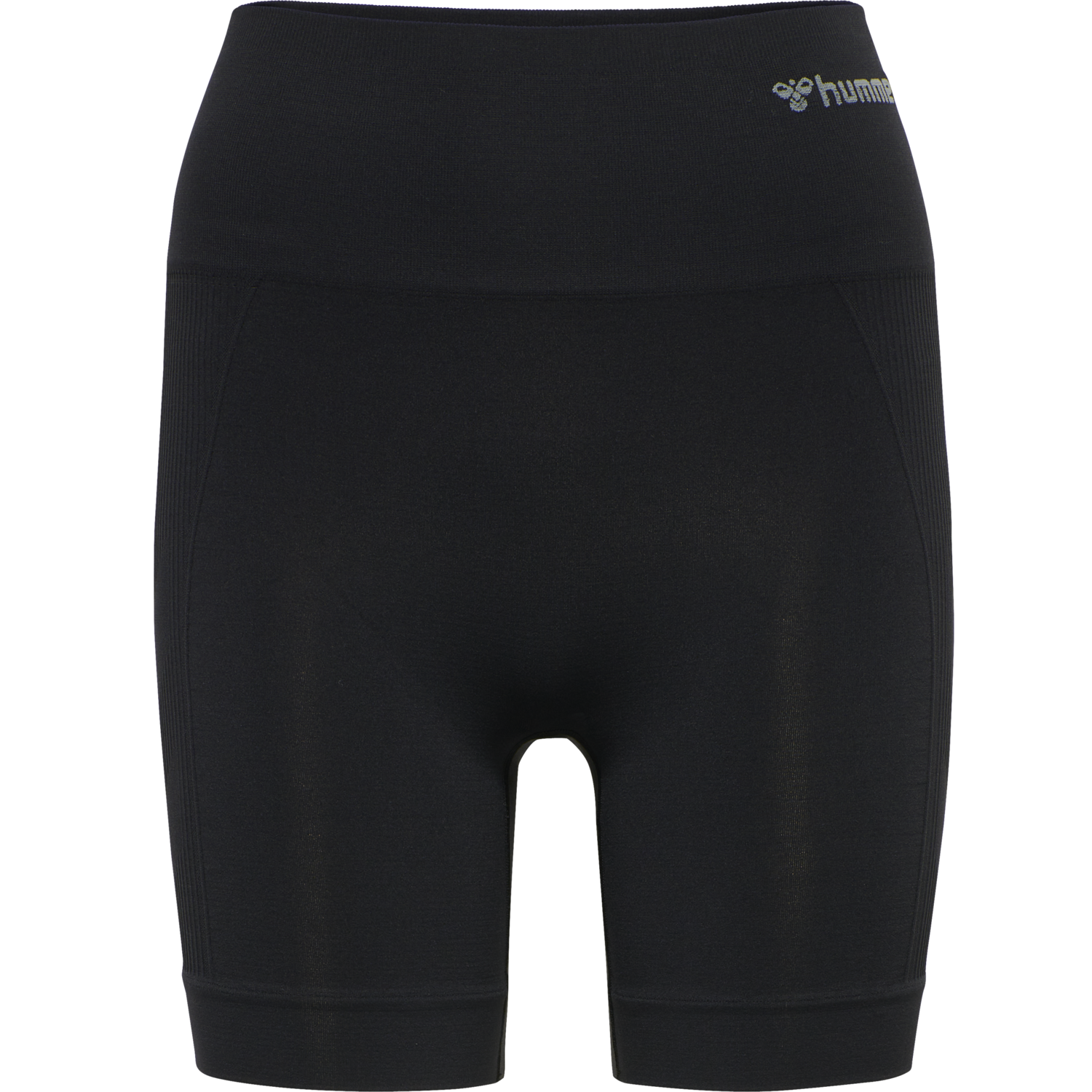 hmlTIF SEAMLESS SHORTS, BLACK, packshot