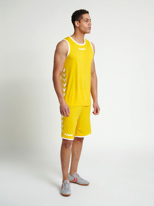 CORE BASKET JERSEY, SPORTS YELLOW, model