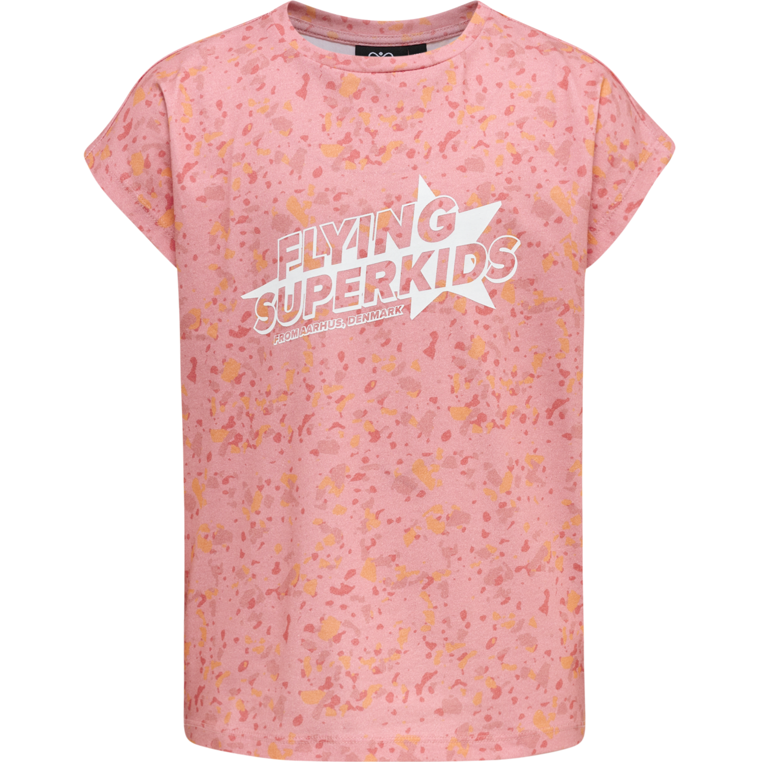 hmlFLYING DIEZ T-SHIRT S/S, BRIDAL ROSE, packshot