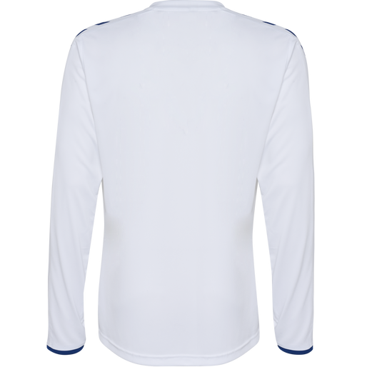 CORE LS POLY JERSEY, WHITE, packshot