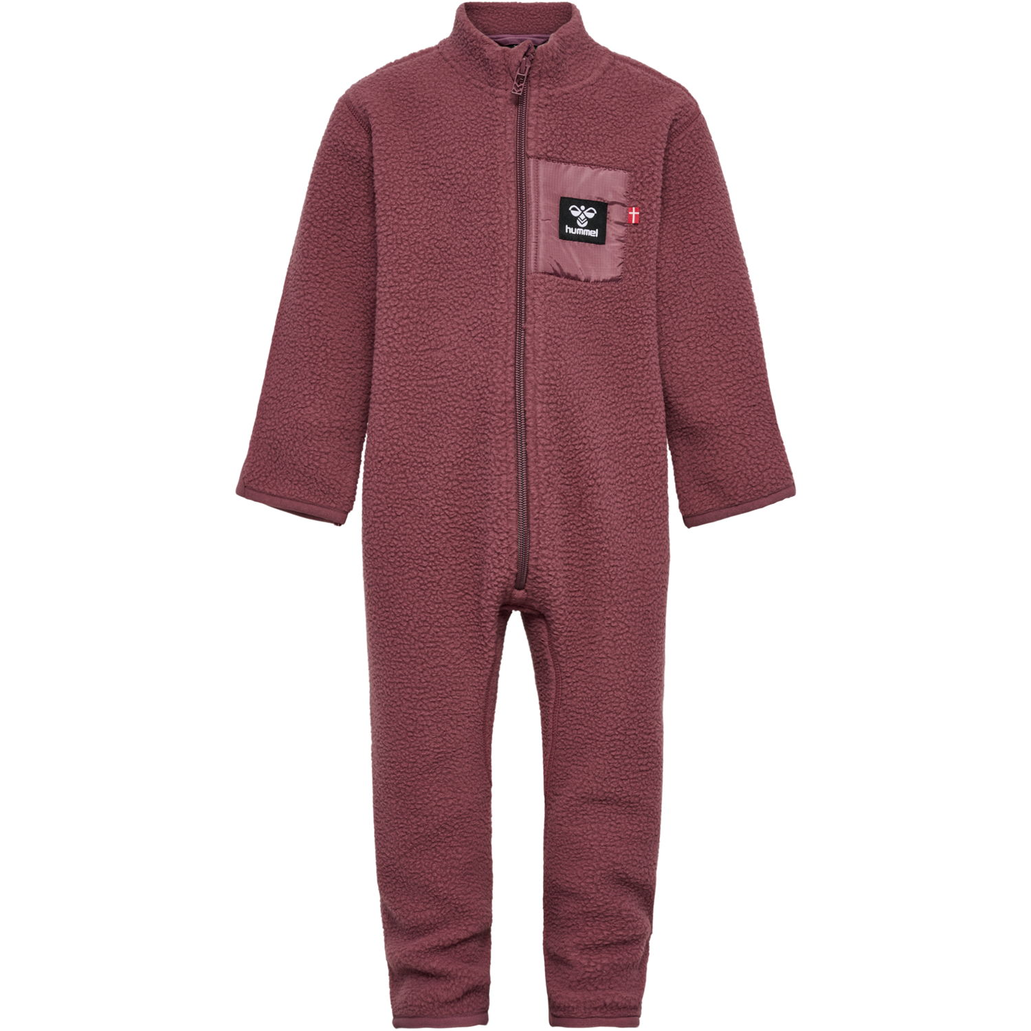 hmlATLAS ZIP SUIT, ROSE BROWN, packshot