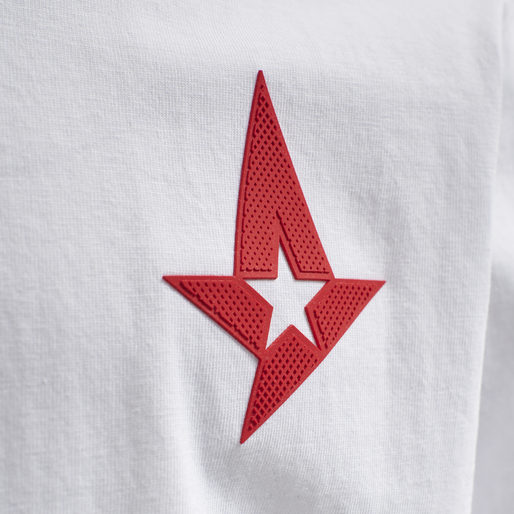 ASTRALIS T-SHIRT L/S KIDS, WHITE, packshot