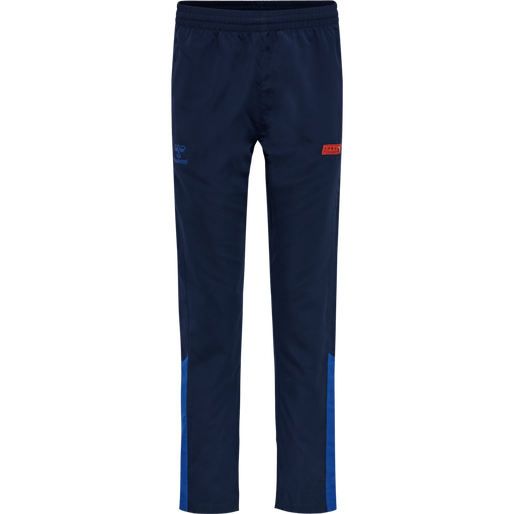 hmlPRO GRID WOVEN PANTS WO, MARITIME BLUE/SURF THE WEB, packshot