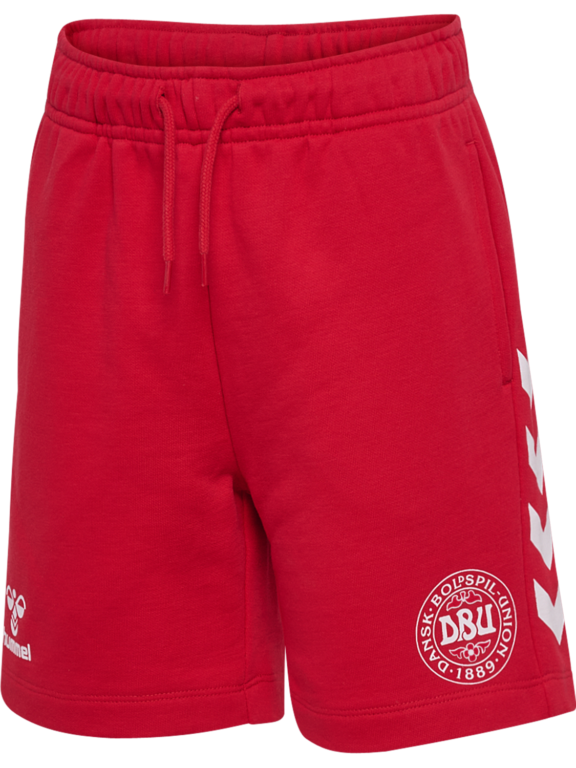 hmlJR REG DBU SHORTS, TANGO RED, packshot