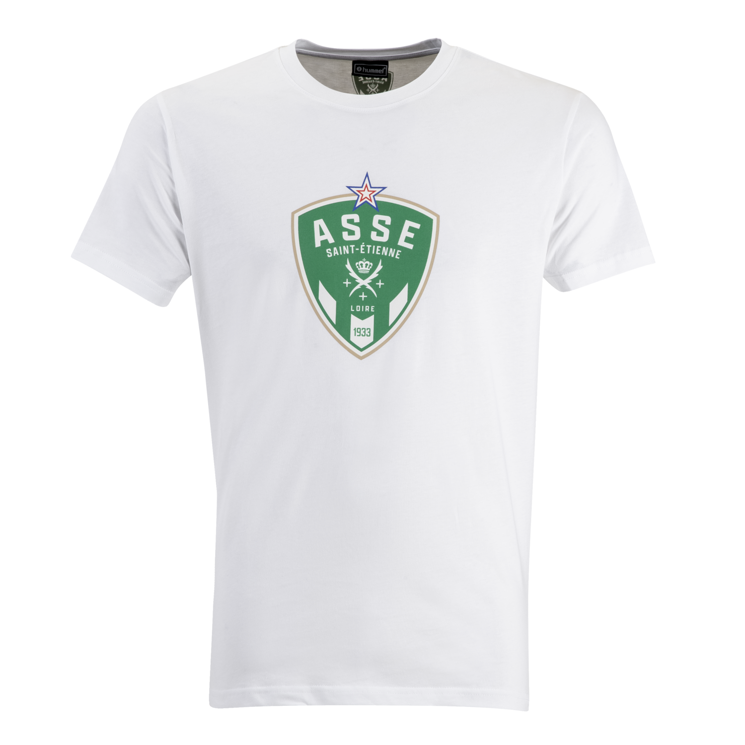 ASSE 22/23 FAN GREEN T-SHIRT S/S, WHITE, packshot