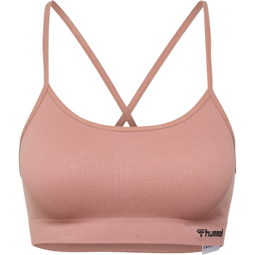 hmlJUNO SEAMLESS BRA, ASH ROSE, packshot