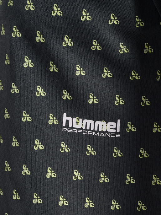 hmlPULSE AOP WORKOUT W T-SHIRT S/S, BLACKENED PEARL hmlPULSE AOP WORKOUT W T-SHIRT S/S, BLACKENED PEARL, packshot
