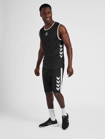 hmlCORE XK BASKET JERSEY, BLACK, model