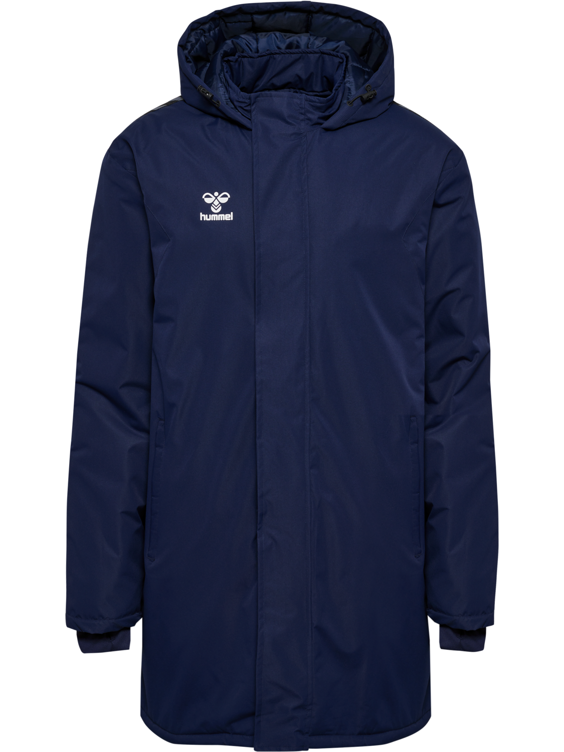 hmlAUTHENTIC BENCH JACKET, MARINE, packshot