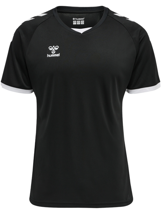hmlCORE VOLLEY TEE, BLACK, packshot