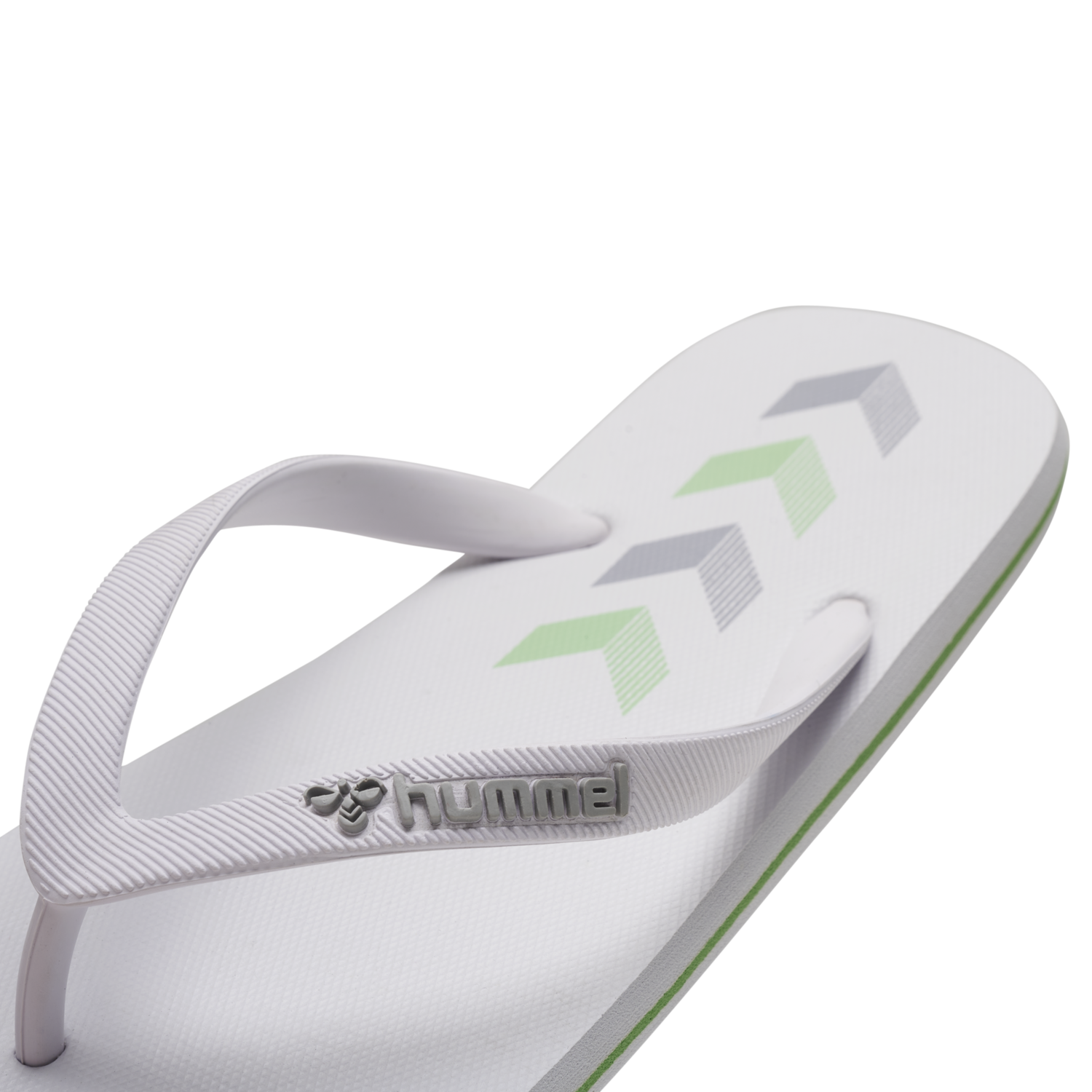 CHEVRON FLIP FLOP, WHITE, packshot