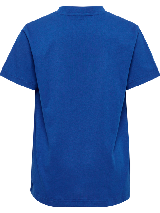 hmlTUKAS T-SHIRT S/S, CLASSIC BLUE, packshot