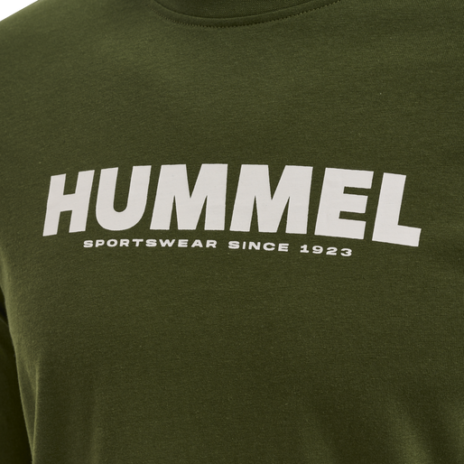 hmlLEGACY T-SHIRT L/S, RIFLE GREEN, packshot