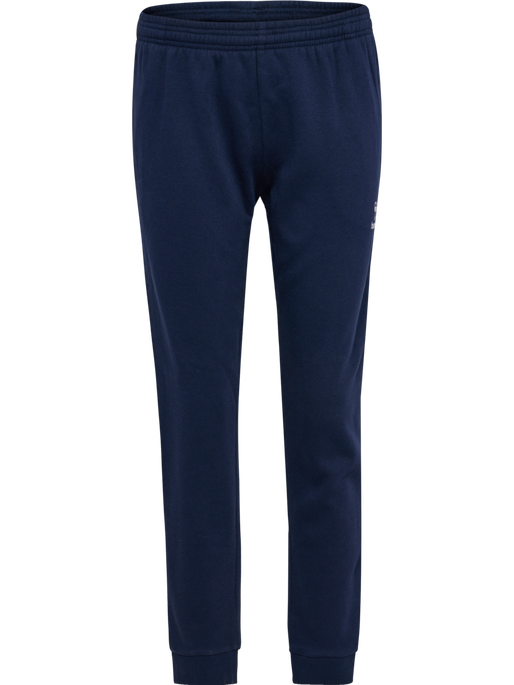 hmlMOVER COTTON CUFF PANTS WOMAN, MARINE, packshot