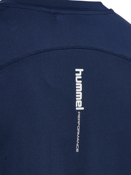 hmlFAST W T-SHIRT L/S, DRESS BLUES, packshot