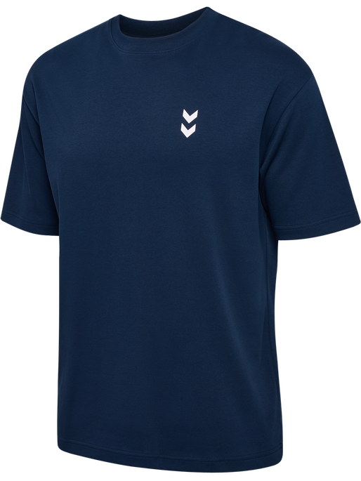 hmlHIIT LOOSE T-SHIRT S/S, DRESS BLUES hmlHIIT LOOSE T-SHIRT S/S, DRESS BLUES, packshot
