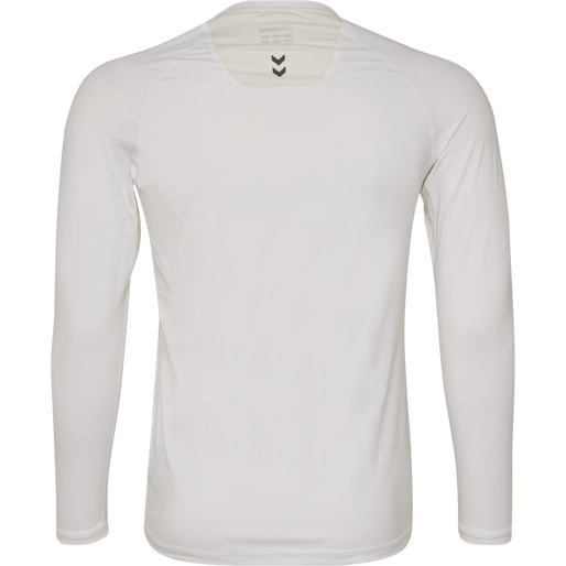 HUMMEL FIRST PERFORMANCE JERSEY L/S, WHITE HUMMEL FIRST PERFORMANCE JERSEY L/S, WHITE, packshot