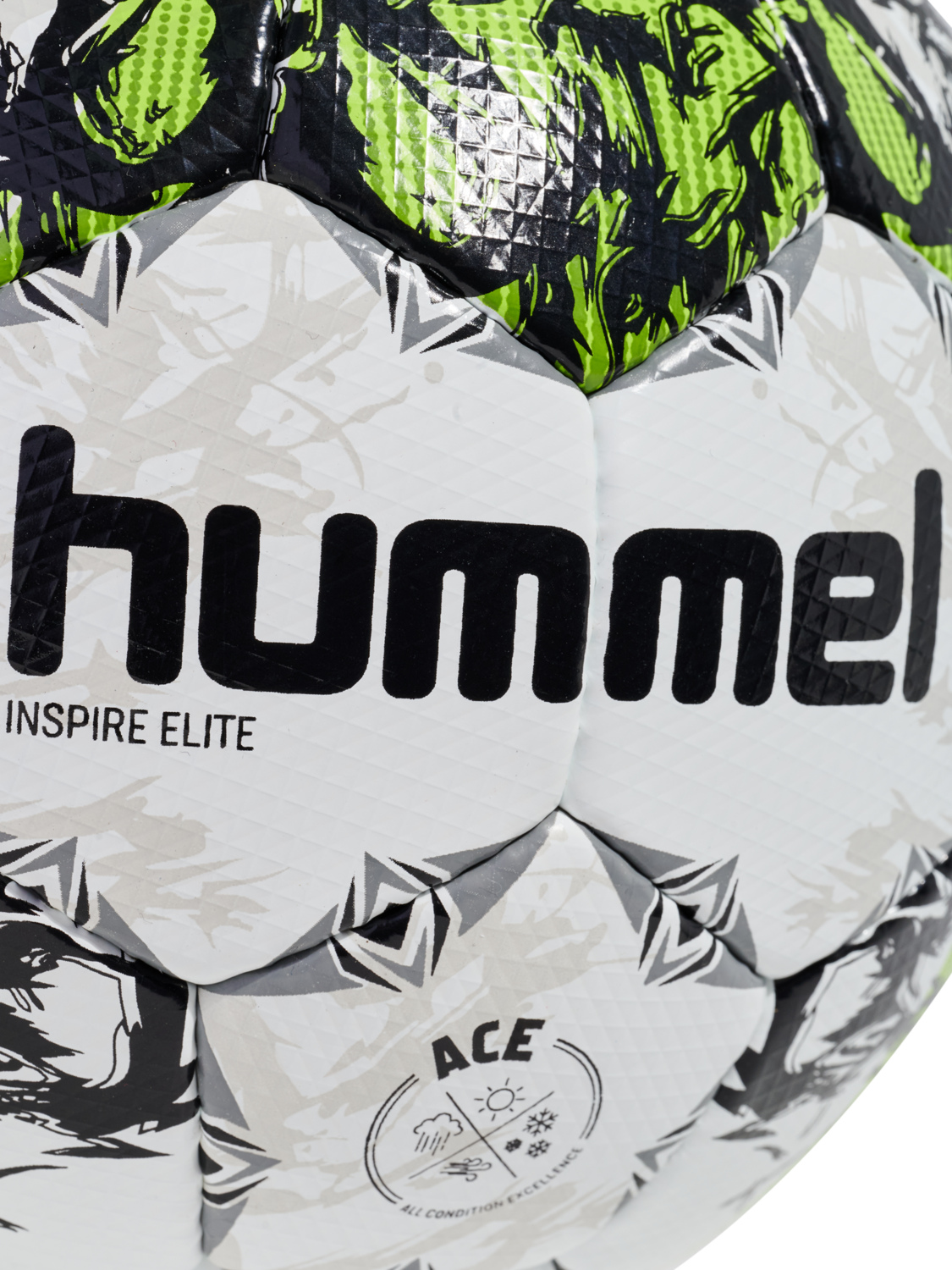 hmlINSPIRE ELITE FB, LIME GREEN/WHITE/GREY, packshot