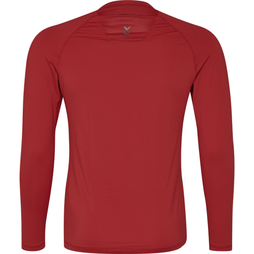 HML FIRST PERFORMANCE JERSEY L/S, TRUE RED, packshot