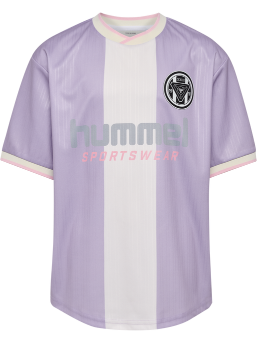 hmlJR LOOSE BALL  JERSEY S/S SET, LAVENDER hmlJR LOOSE BALL  JERSEY S/S SET, LAVENDER, packshot