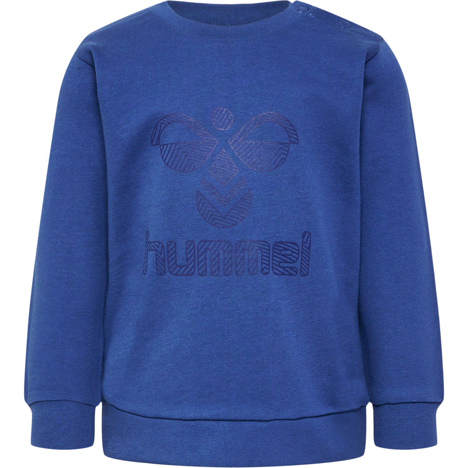 hmlFASTWO LIME SWEATSHIRT, TRUE NAVY, packshot