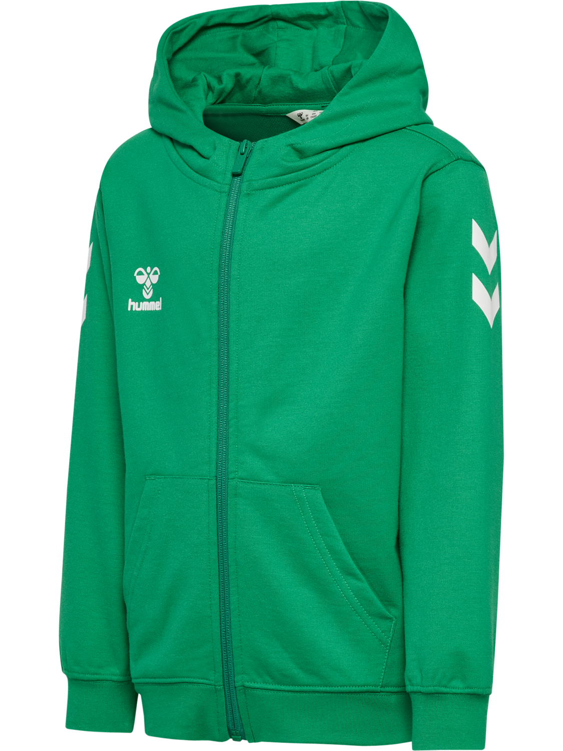 hmlGO 2.0 CHEVRON ZIP HOODIE KIDS, JELLY BEAN, packshot