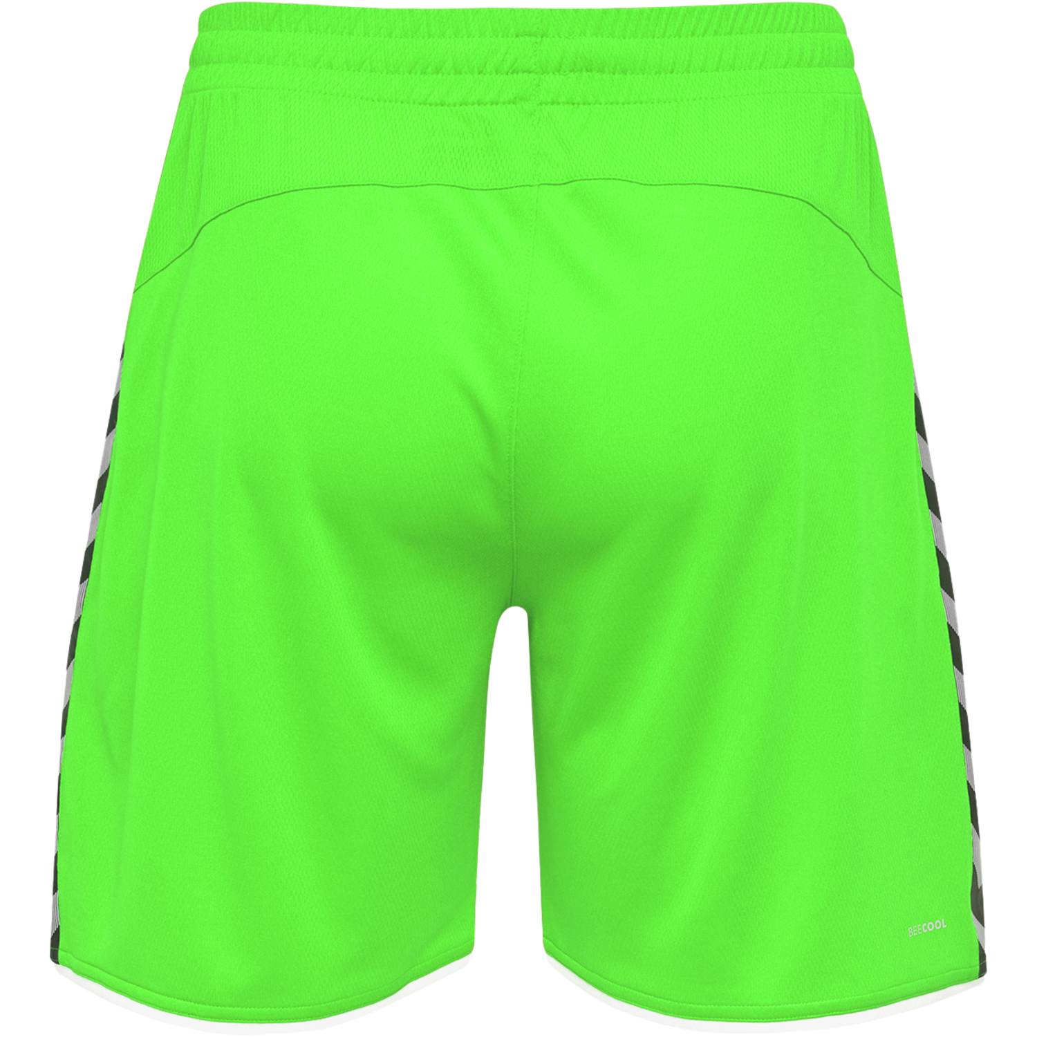 hmlAUTHENTIC KIDS POLY SHORTS, GREEN GECKO, packshot