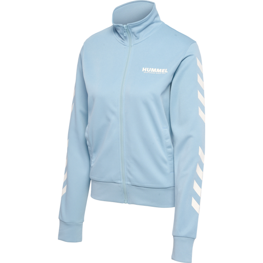 hmlLEGACY POLY WOMAN ZIP JACKET, CELESTIAL BLUE hmlLEGACY POLY WOMAN ZIP JACKET, CELESTIAL BLUE, packshot