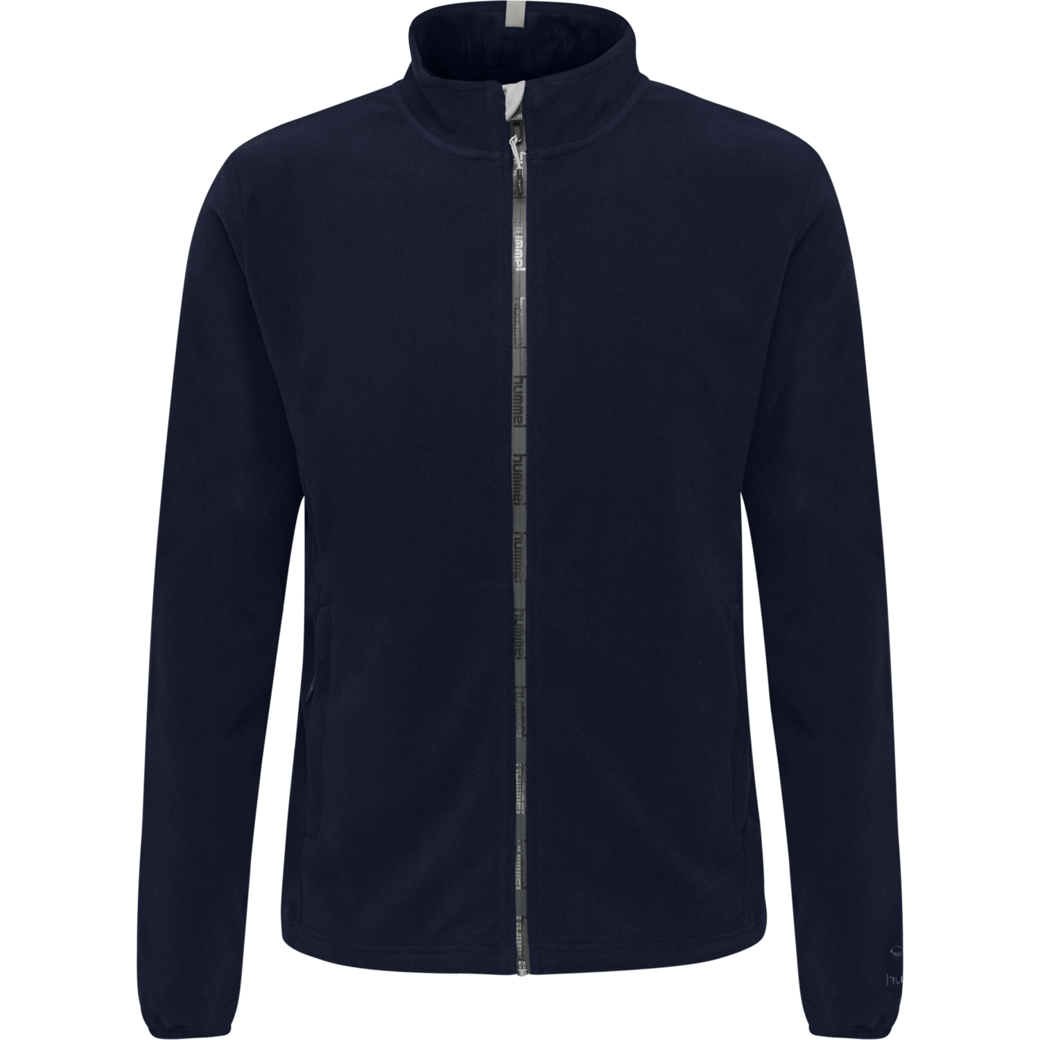 hmlNORTH FULL ZIP FLEECE JACKET, MARINE, packshot