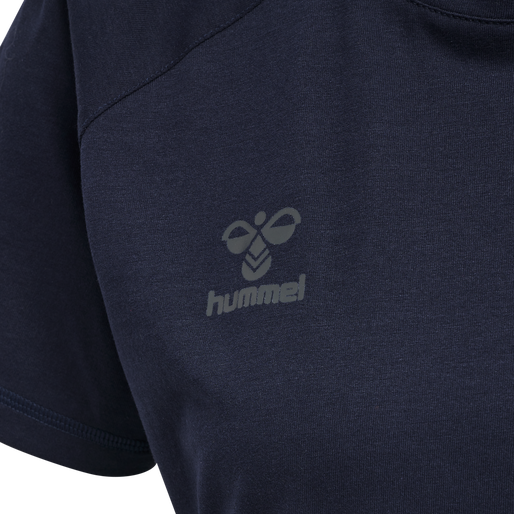 hmlCIMA XK T-SHIRT S/S WOMAN, MARINE, packshot