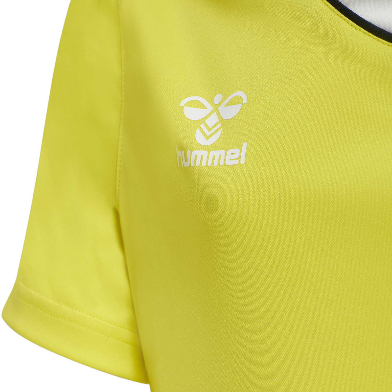 hmlCORE XK POLY JERSEY S/S KIDS, BLAZING YELLOW, packshot