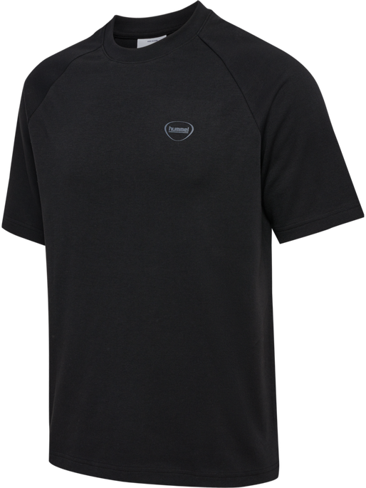 hmlTECH LOOSE TEE, BLACK, packshot