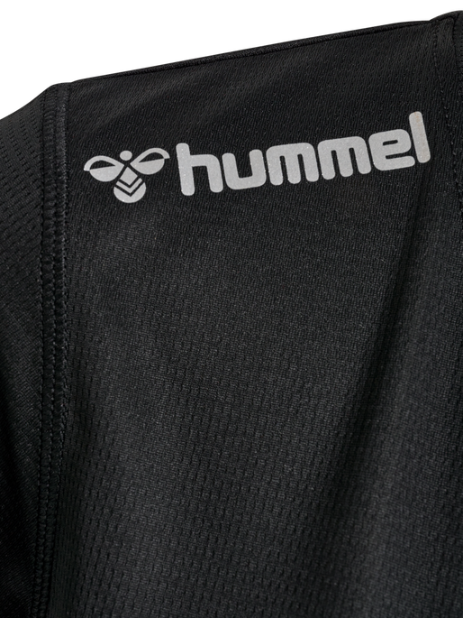 hmlRUN JERSEY S/S WOMAN, BLACK, packshot