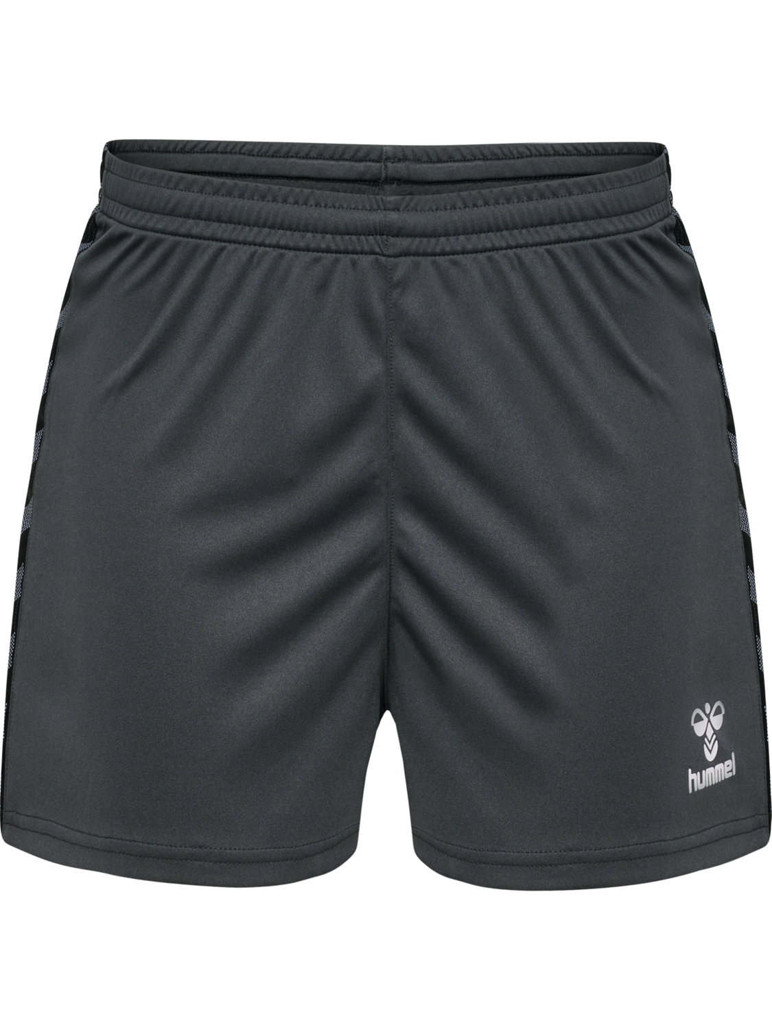 hmlAUTHENTIC PL SHORTS WOMAN, ASPHALT, packshot