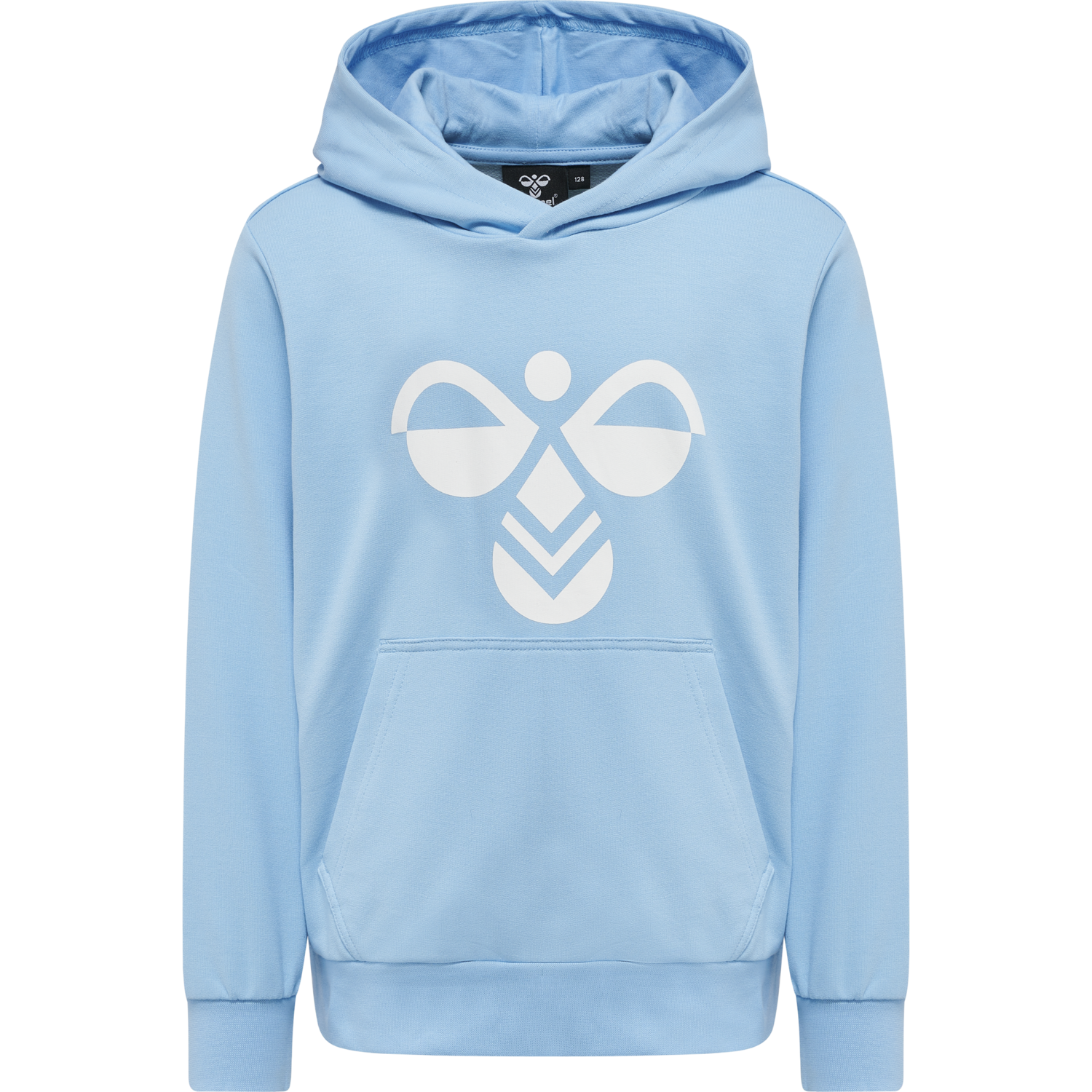 hmlCUATRO HOODIE, AIRY BLUE, packshot