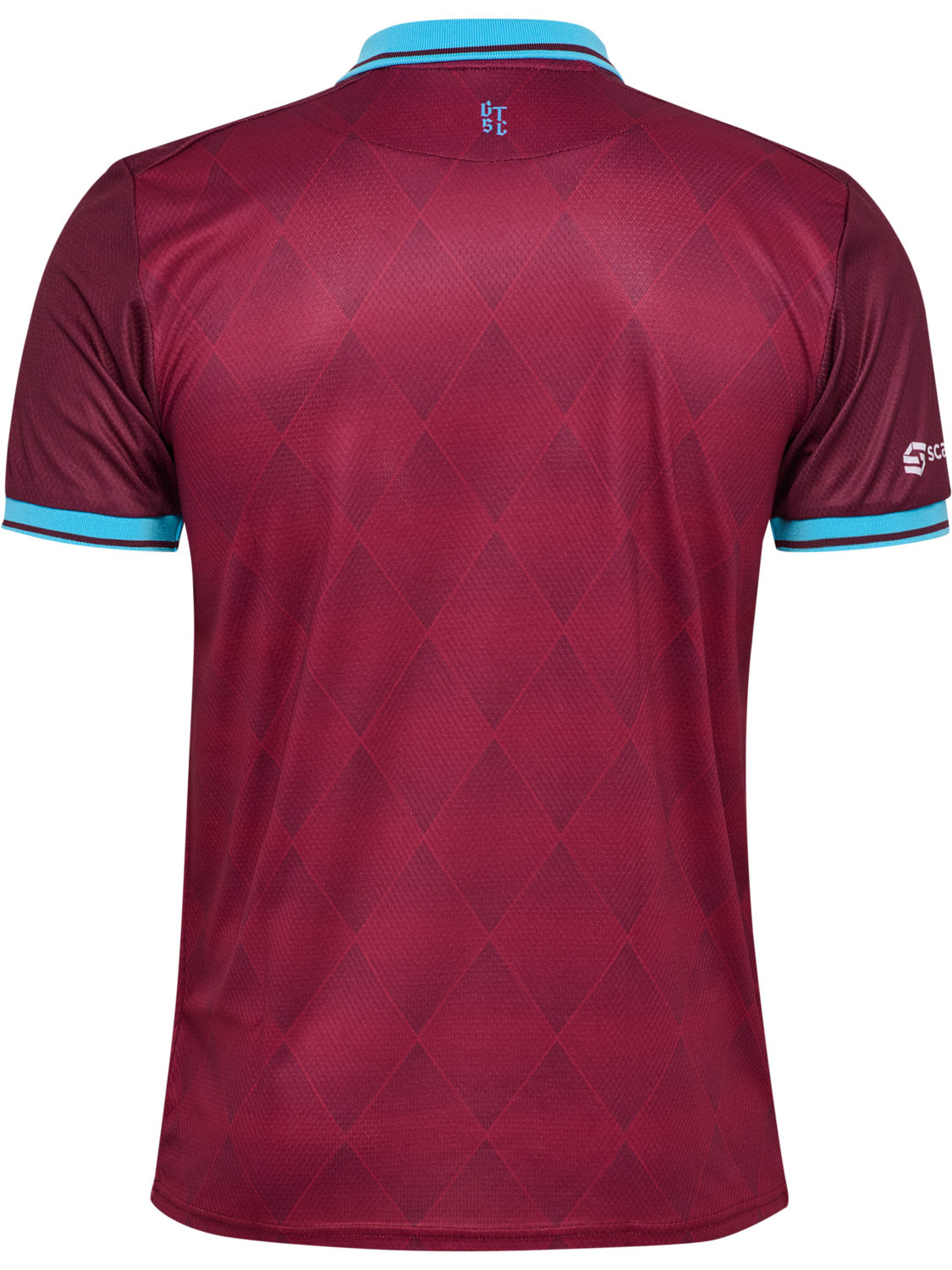 GREENVILLE 25 3RD JERSEY S/S, MAROON/ARGENTINA BLUE, packshot