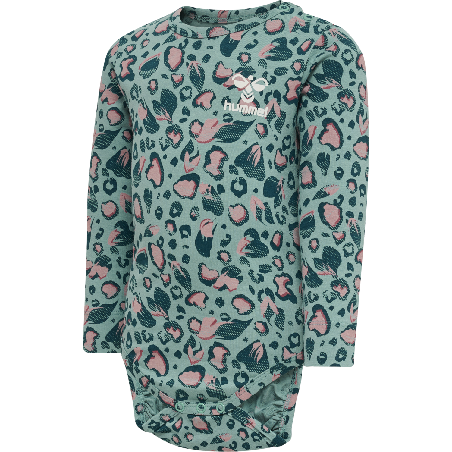 hmlSONJA BODY L/S, MINERAL BLUE, packshot