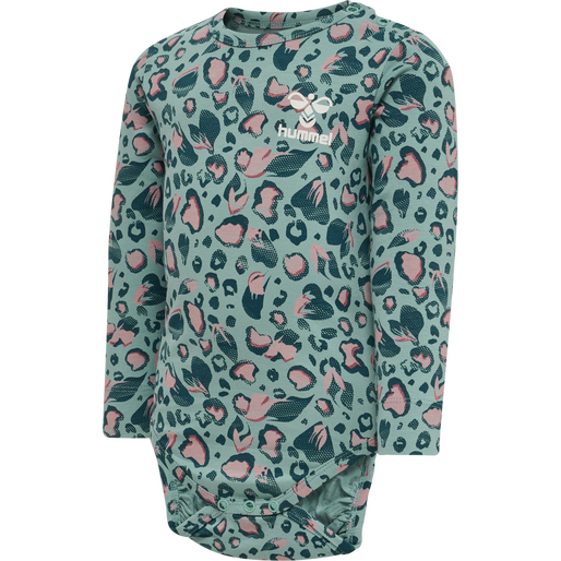 hmlSONJA BODY L/S, MINERAL BLUE, packshot