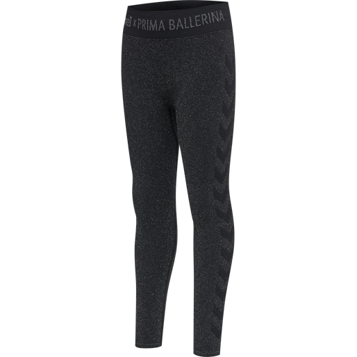 hmlPRIMA BEE SEAMLESS TIGHTS, BLACK, packshot