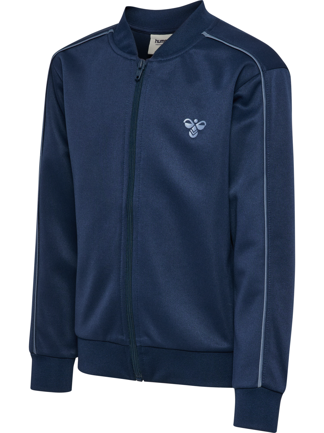 hmlJR REG TUKAS TRACK SUIT, DRESS BLUES, packshot