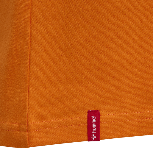 hmlRED HEAVY T-SHIRT S/S WOMAN, ORANGE TIGER, packshot