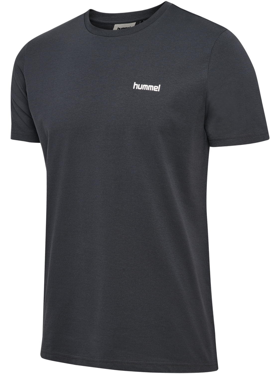 hmlPULSE GRAPHIC T-SHIRT S/S, EBONY, packshot