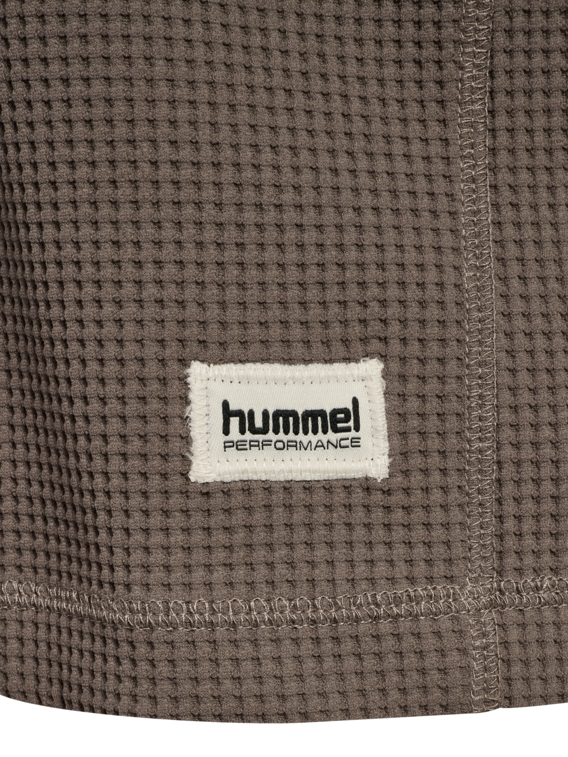 hmlSOFT WAFFLE W T-SHIRT L/S, FALCON, packshot