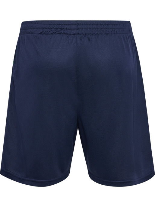 hmlSTALTIC POLY SHORTS, MARINE/DUCK GREEN, packshot