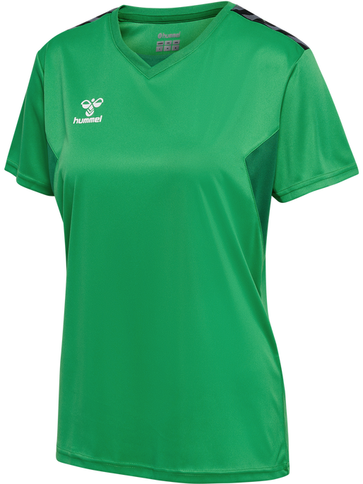 hmlAUTHENTIC PL JERSEY S/S WOMAN, JELLY BEAN, packshot